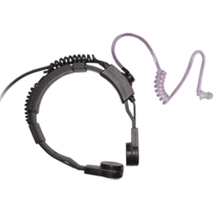Gégemikrofonos headset